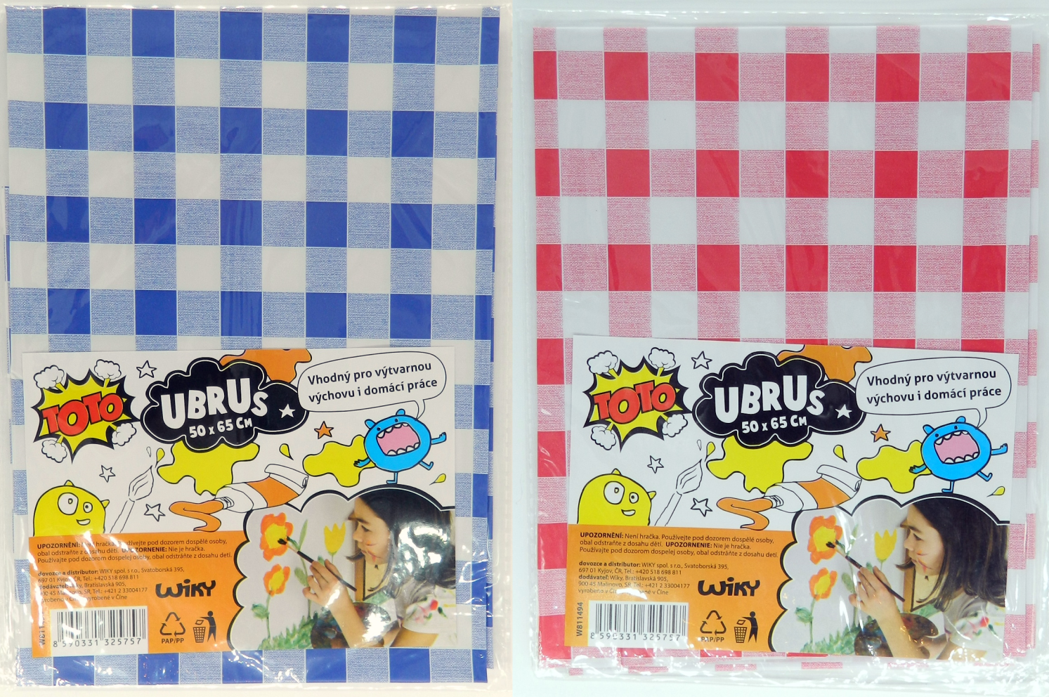 Ubrusy do školy