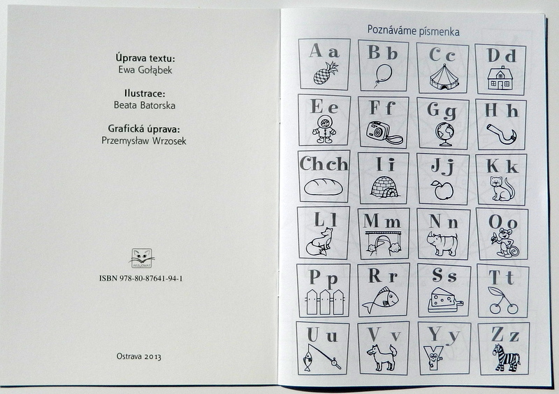 Písmenka 5-6 let  Poškozené
