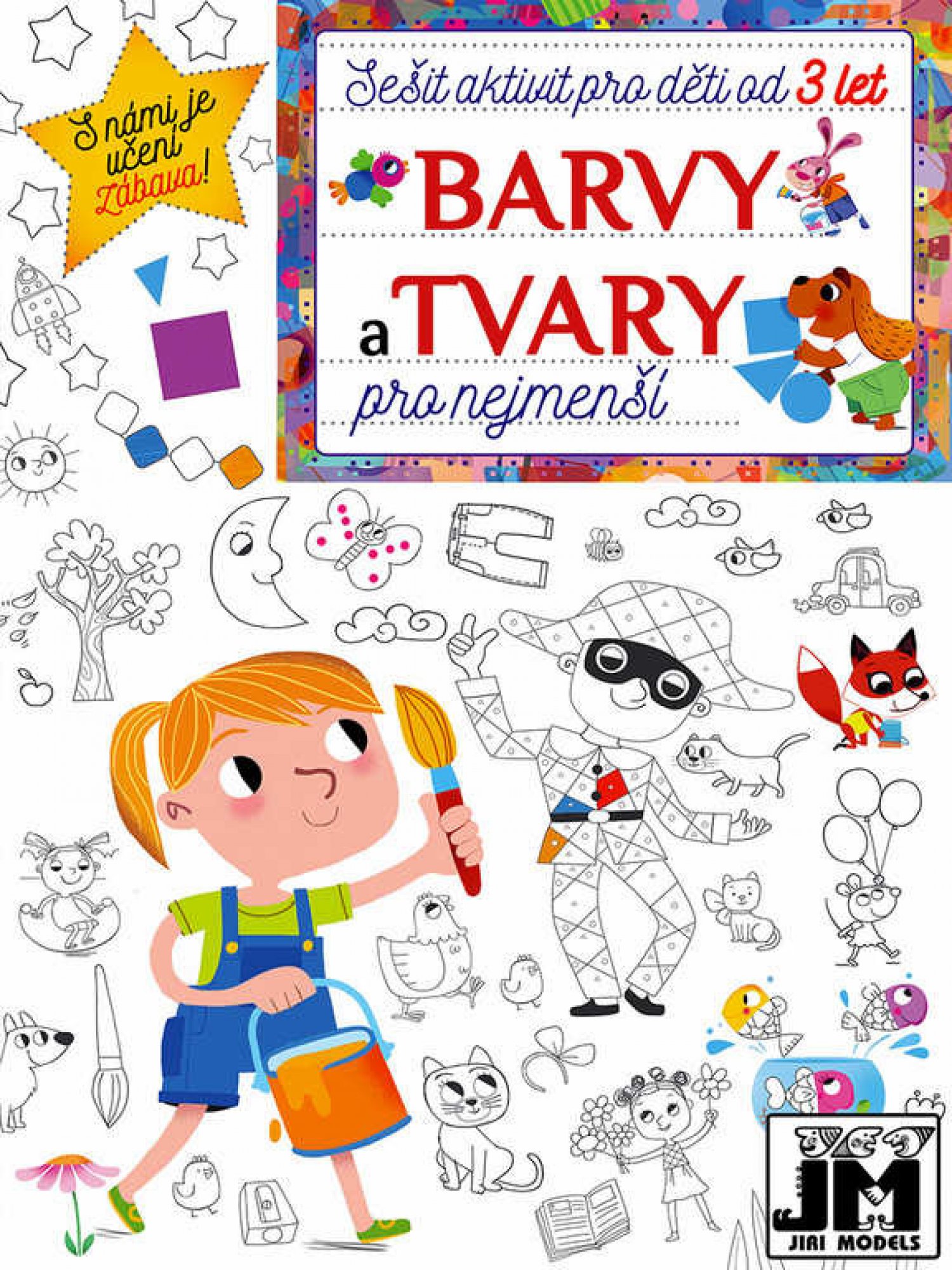 Barvy a tvary - Sešit aktivit Poškozené