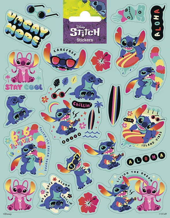 Samolepky Stitch - Typ L