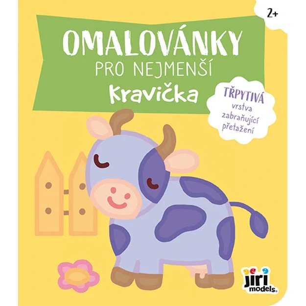 Omalovánky pro nejmenší Kravička Poškozené