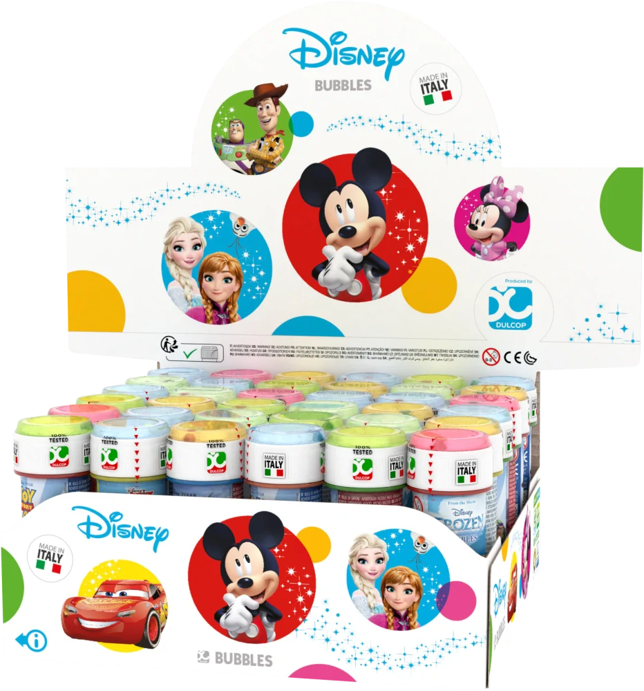 Bublifuk 60ml Disney mix