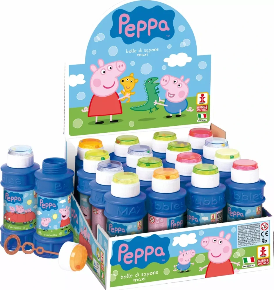Bublifuk 175ml Maxi Prasátko Pepina