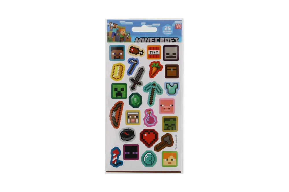 Samolepky Minecraft