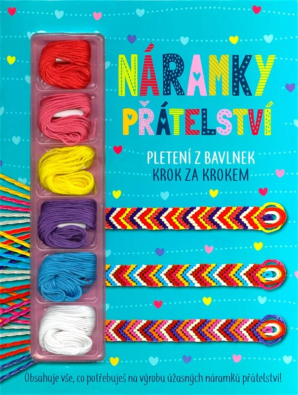 Náramky přátelství Pletení z bavlnek krok za krokem Poškozené