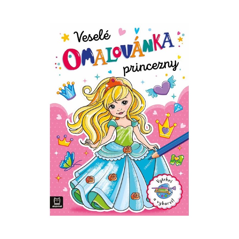 Omalovánka Veselé princezny Poškozené