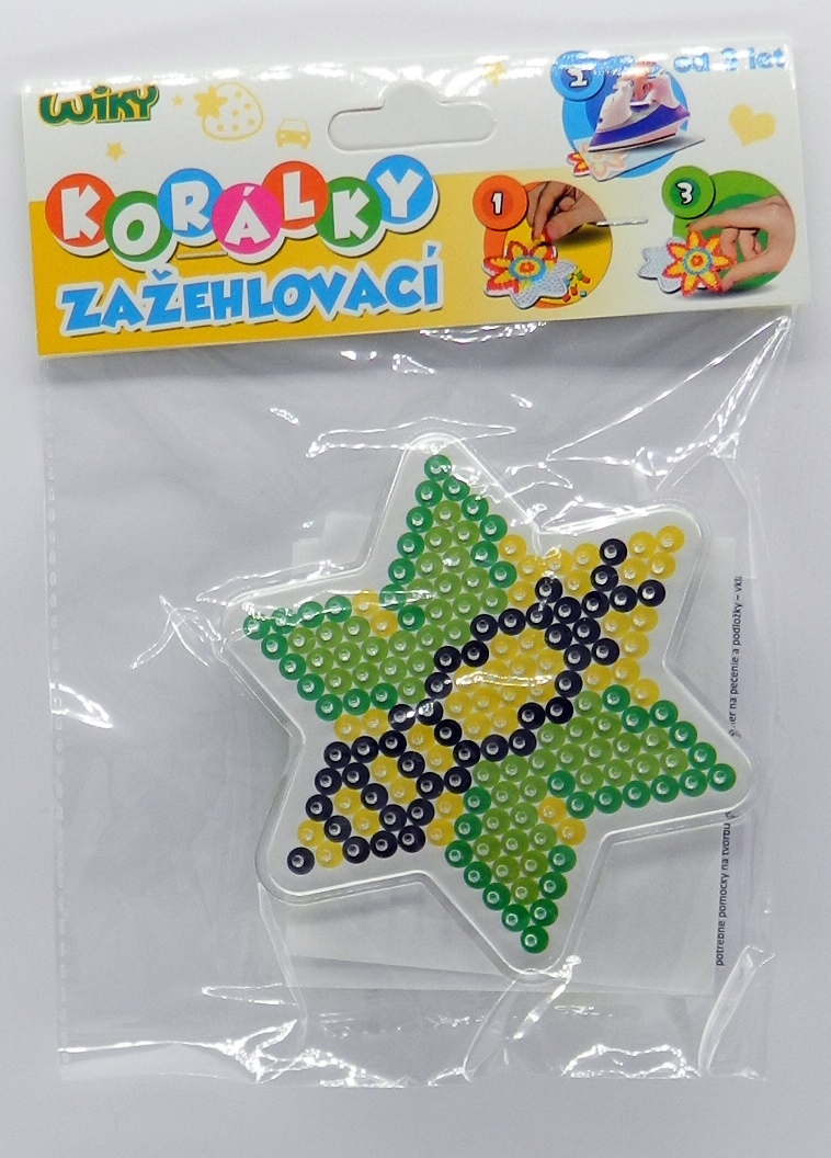 Korálky zažehlovací set Hvězda