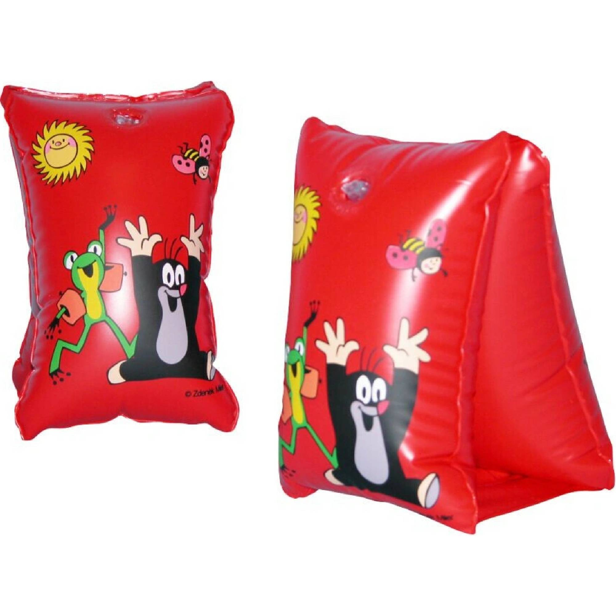 Dětské rukávky nafukovací Krtek 30x15cm červené