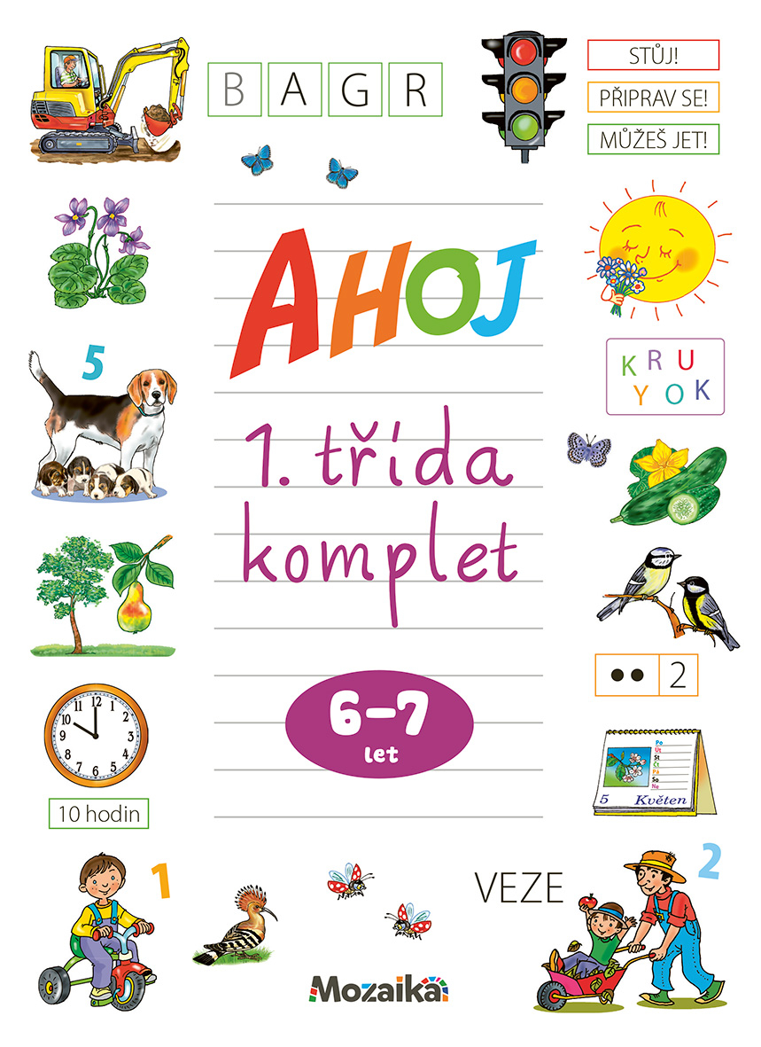 AHOJ 1. třída komplet 6 -7 let Poškozený