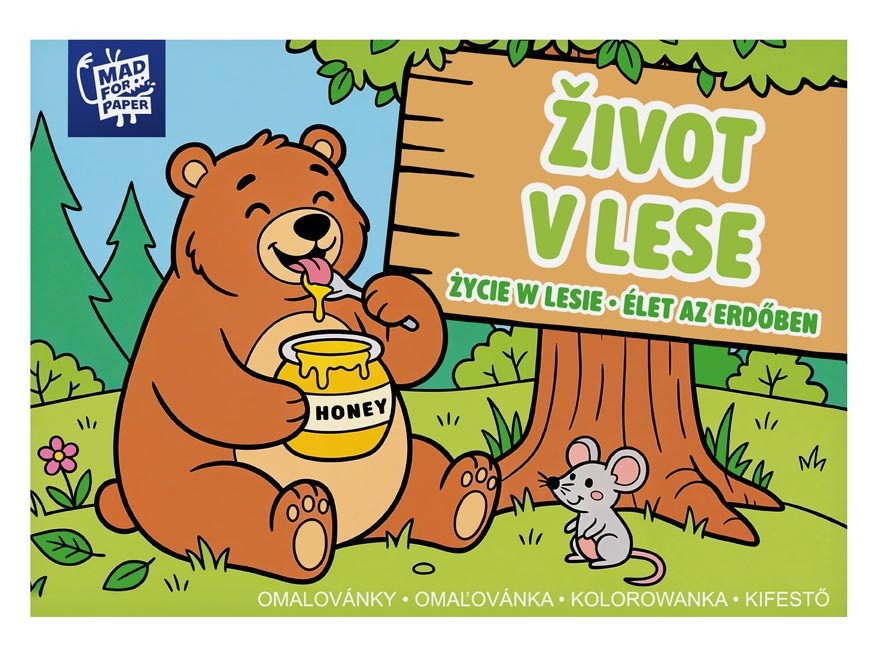 Omalovánky MFP Život v lese