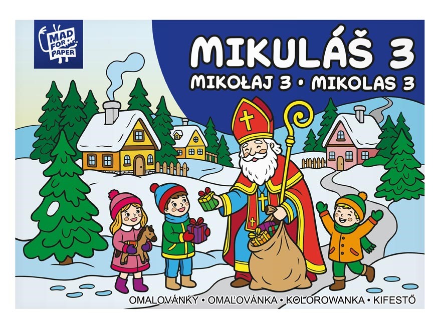 Omalovánky MFP Mikuláš 3