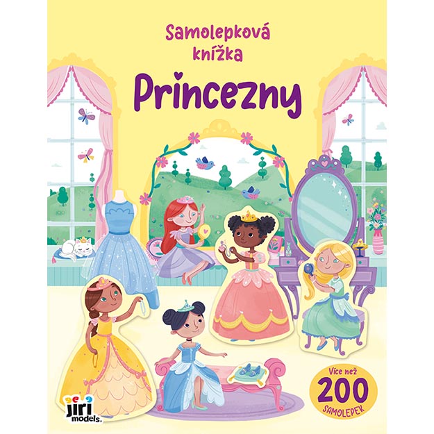 Samolepková knížka Princezny