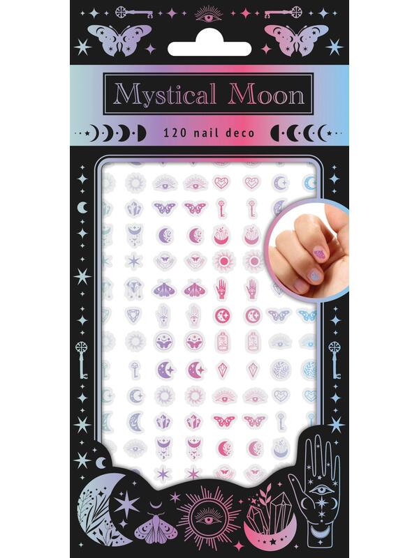 Samolepky na nehty Mystic Moon
