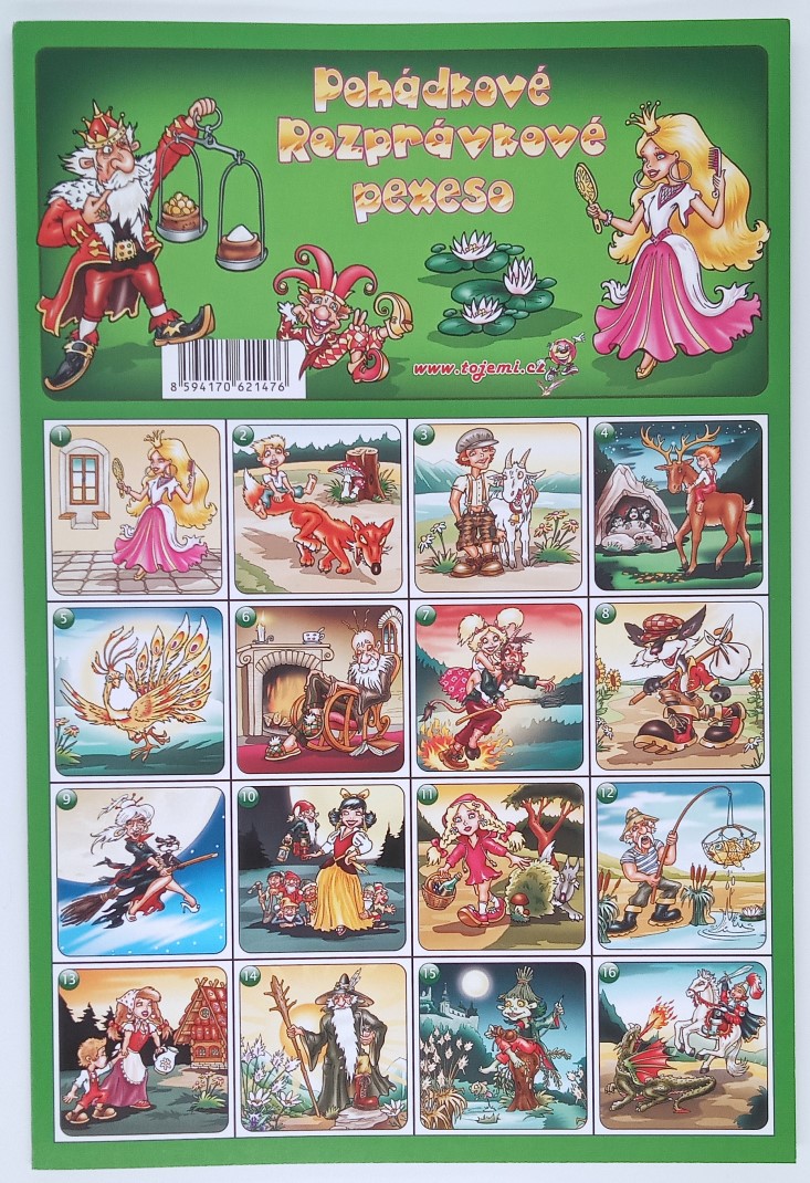 Pexeso Pohádkové
