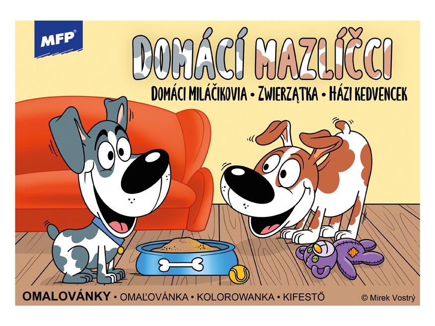 Omalovánky MFP Domácí mazlíčci A5