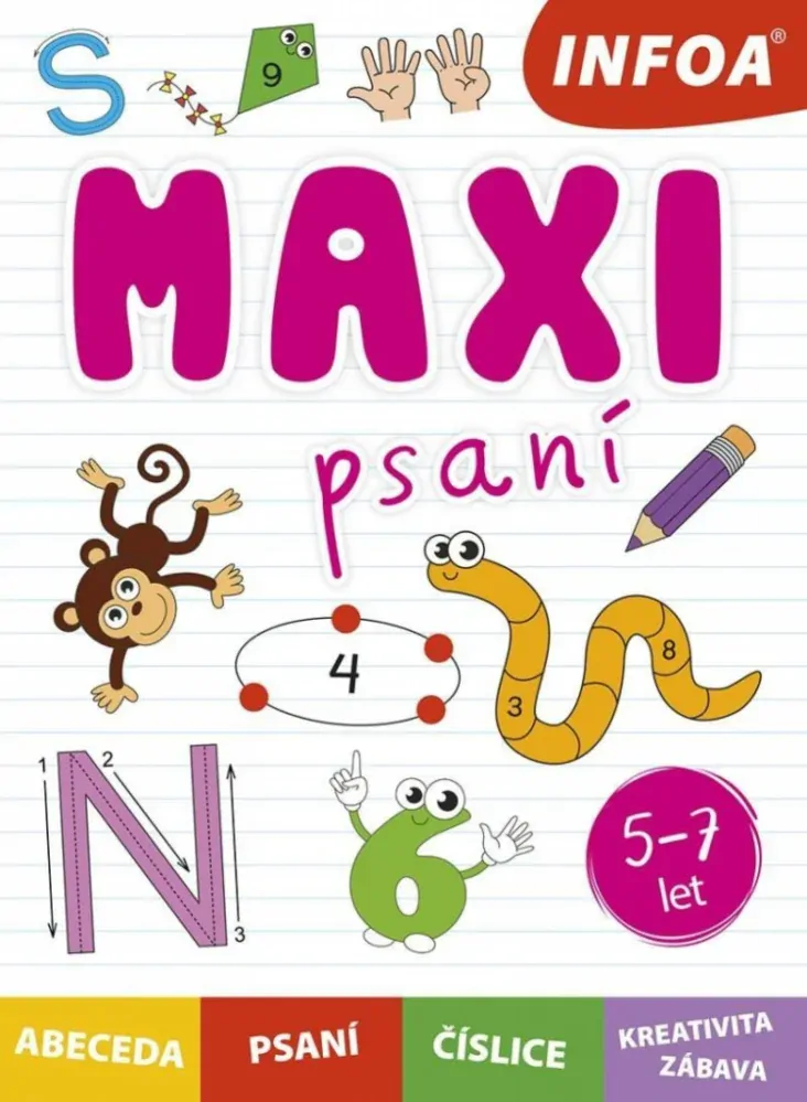 Maxi psaní 5-7 let Poškozené