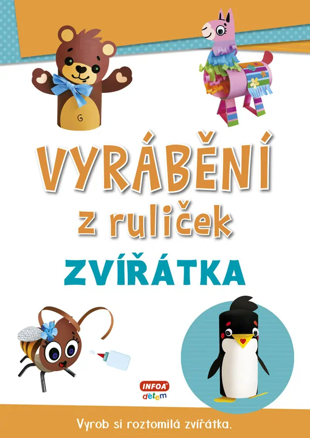 Vyrábění z ruliček - Zvířátka Poškozený