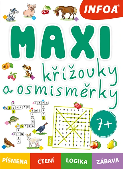 Maxi křížovky a osmisměrky 7+ Poškozené