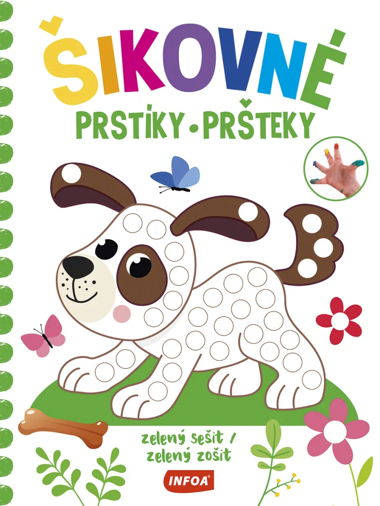 Šikovné prstíky - zelený sešit Poškozený