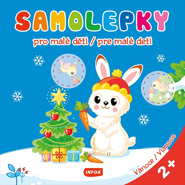 Samolepky pro malé děti Vánoce Poškozený