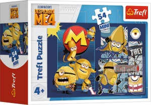 TREFL Puzzle Já, padouch 4 Supermimoňové 54 dílků