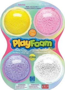 PlayFoam pěnová kuličková modelína boule set 4 barvy holčičí