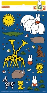 Samolepky Miffy a Zoo - Typ C