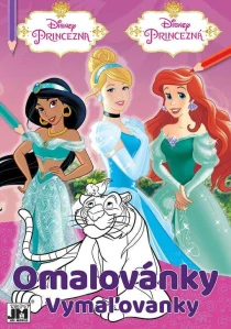 Omalovánky A4 Princezny Poškozené