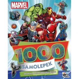 1000 samolepek s aktivitami Marvel Poškozené