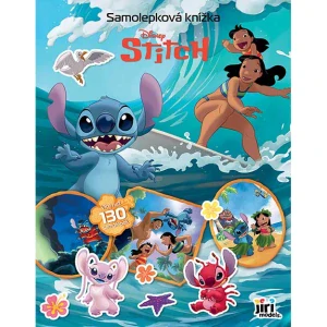 Samolepková knížka Lilo a Stitch Poškozené