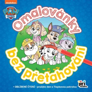 Omalovánky bez přetahování Tlapková patrola
