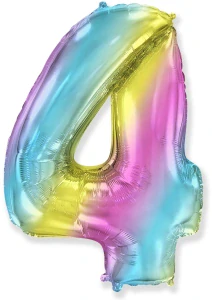 ČÍSLICE FLEX DUHOVÁ 4 (102cm,40")