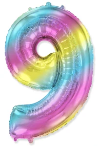 ČÍSLICE FLEX DUHOVÁ 9 (102cm,40")