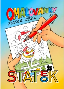 Omalovánky podle čísel Statek A4