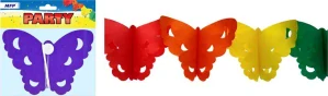 Girlanda papírová Motýlci 400 × 16 cm