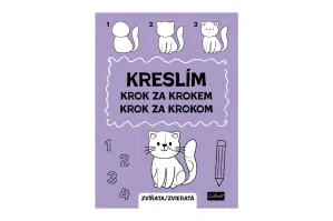 Pracovní sešit Kreslím krok za krokem zvířata 20x27,5cm