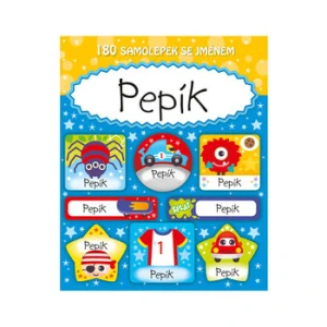 Veselé nálepky samolepky se jménem Pepík