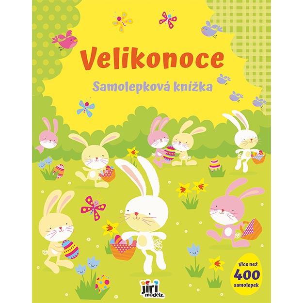 Velká samolepková knížka Velikonoce