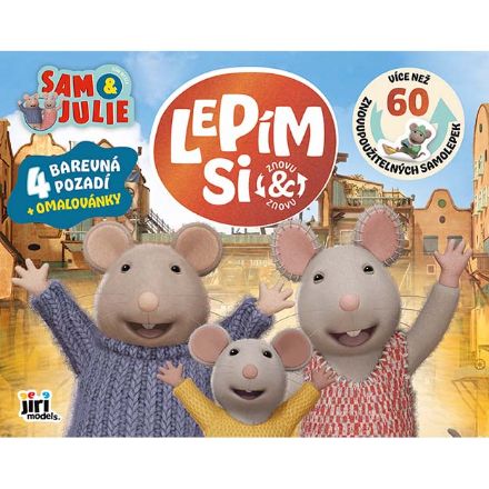 Lepím si znovu a znovu Dům myšek Sam & Jůlie