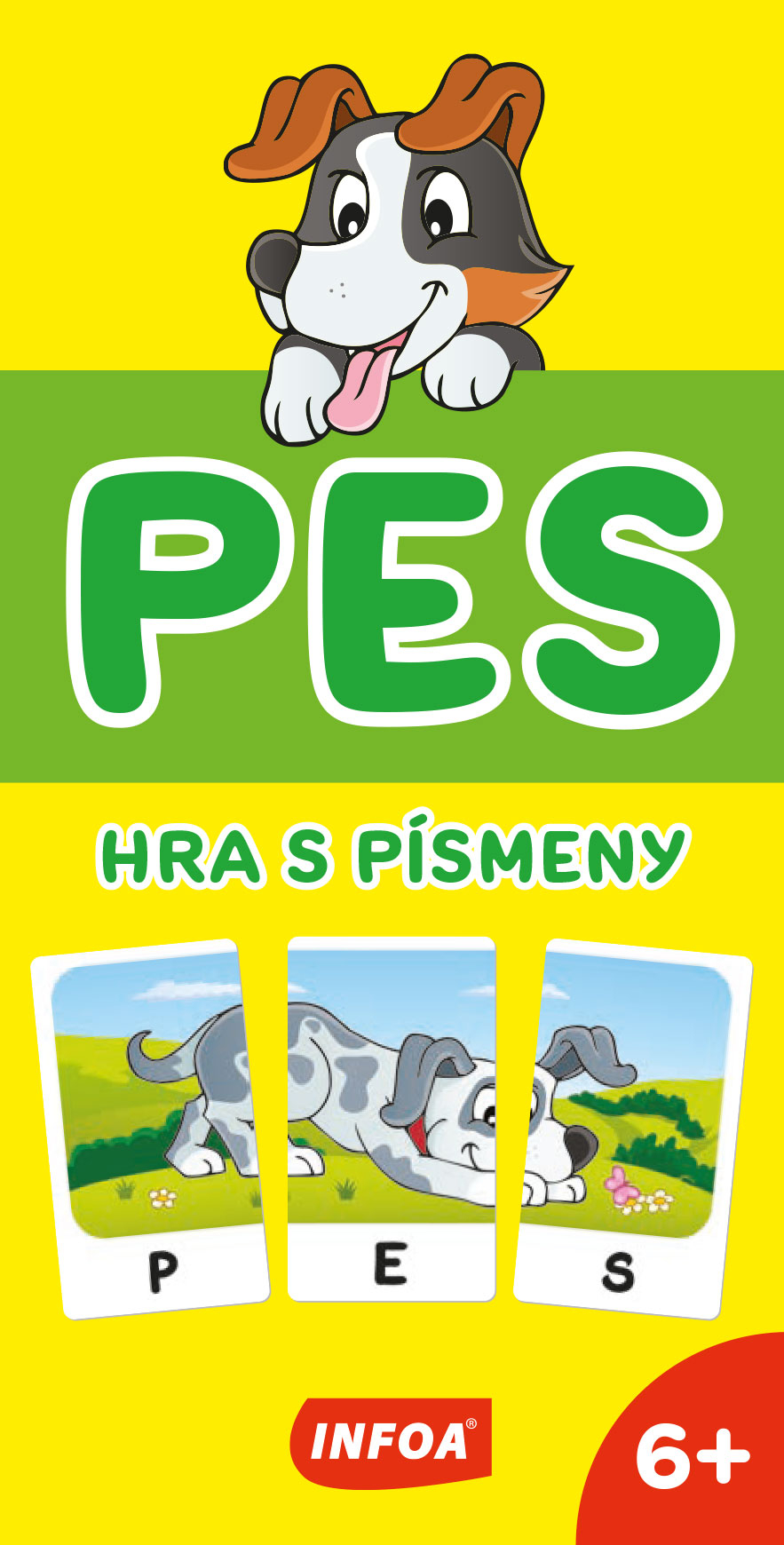 Krabicová hra - PES - Hra s písmeny Poškozený