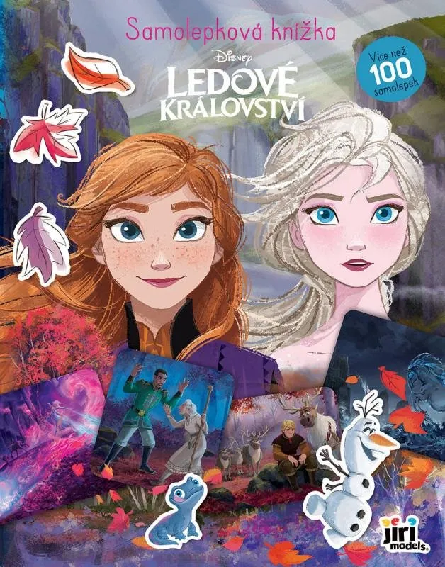 Samolepková knížka Ledové království Poškozené