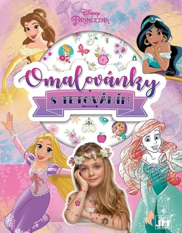 Omalovánky s tetováním Princezny