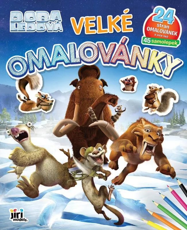 Doba ledové Velké omalovánky