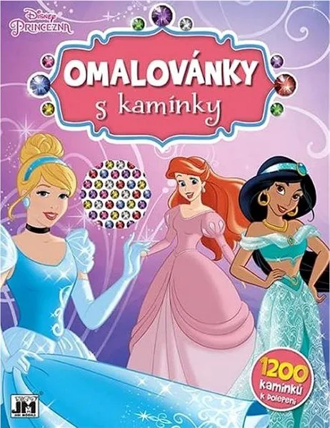Omalovánky s kamínky Princezny