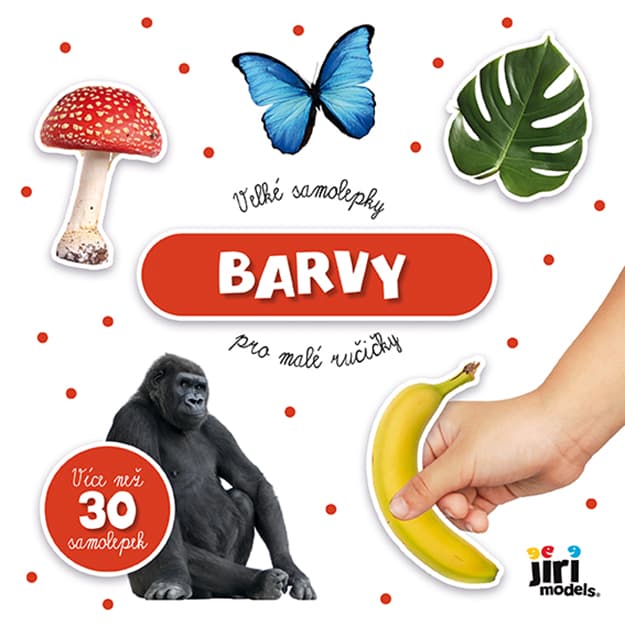 Velké samolepky pro malé ručičky Barvy Poškozené