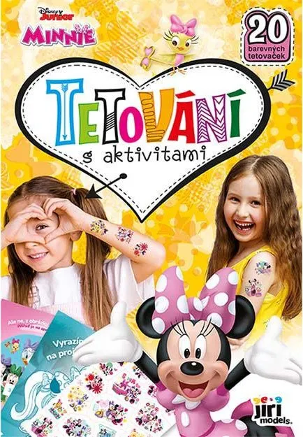Tetování s aktivitami Minnie Poškozené