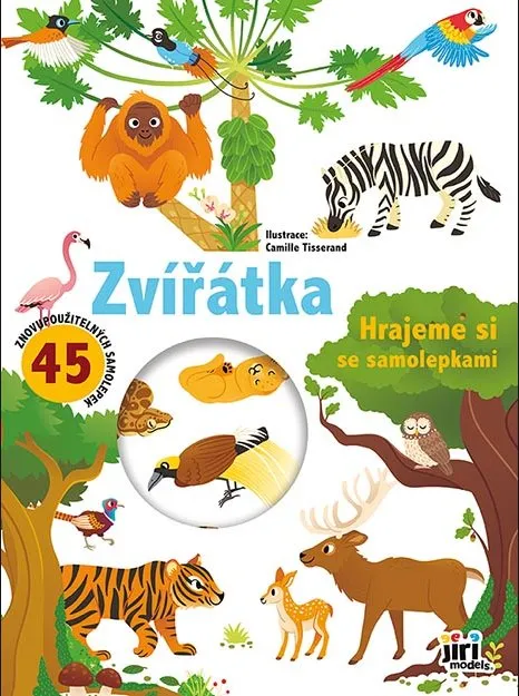 Zvířátka - znovupoužitelné samolepky Poškozené