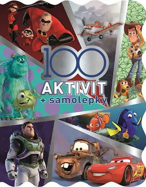 100 aktivit Disney Kluci Poškozené