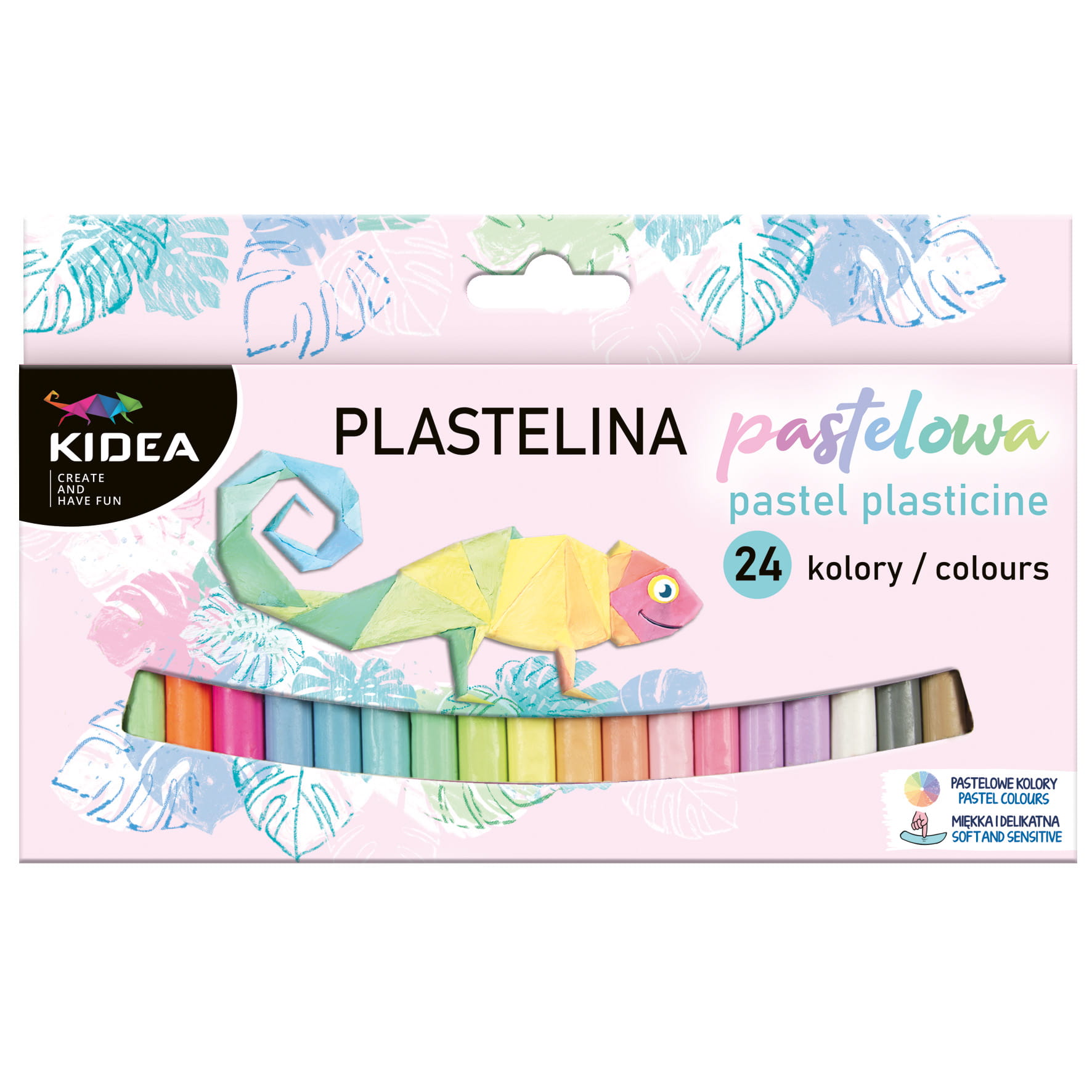 Modelovací hmota pastelová 24 barev