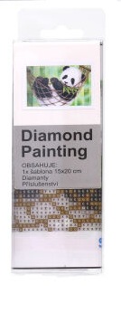 Kreativní set diamantový obrázek Panda 15x20cm